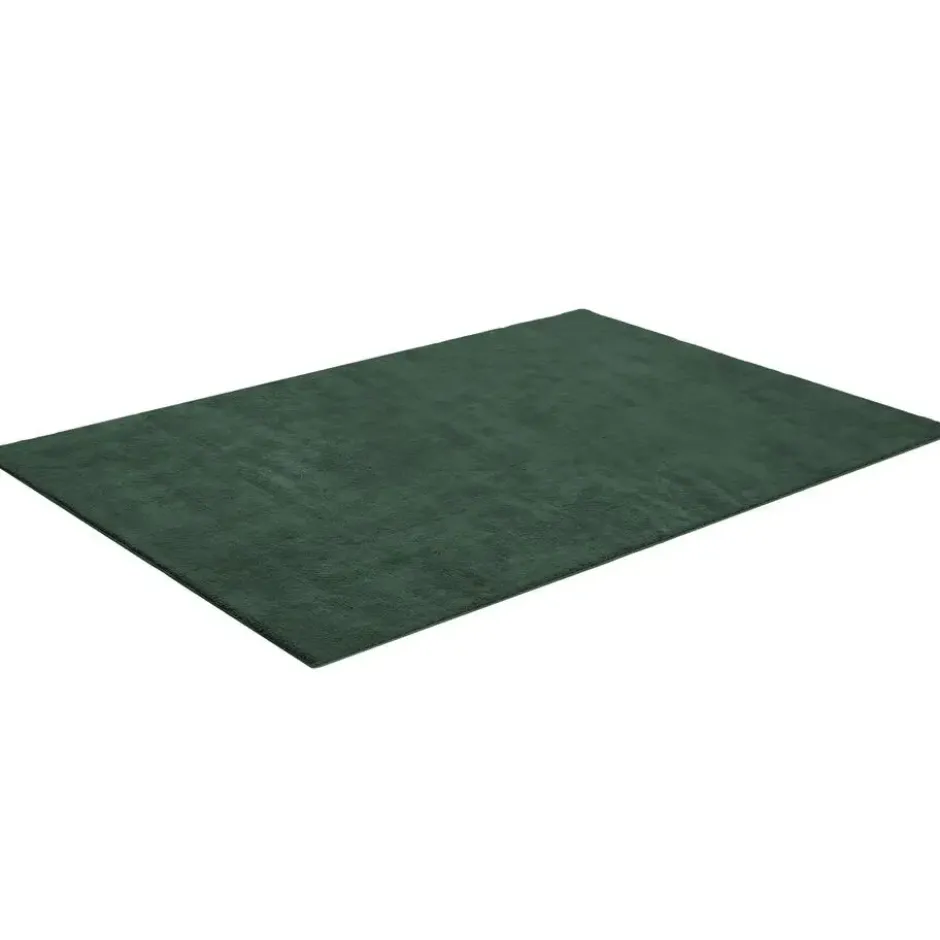 tectake® Kortpolig vloerkleed Soft Zone 200 x 290 cm - Groen
