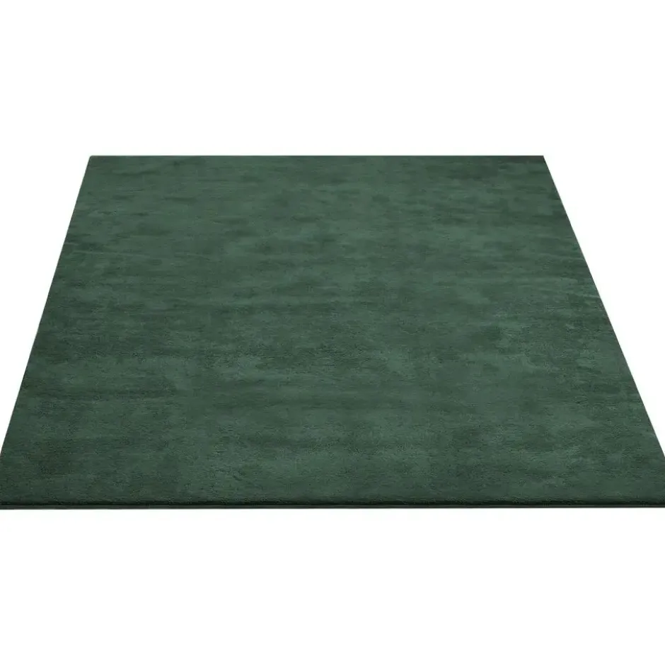 tectake® Kortpolig vloerkleed Soft Zone 200 x 290 cm - Groen