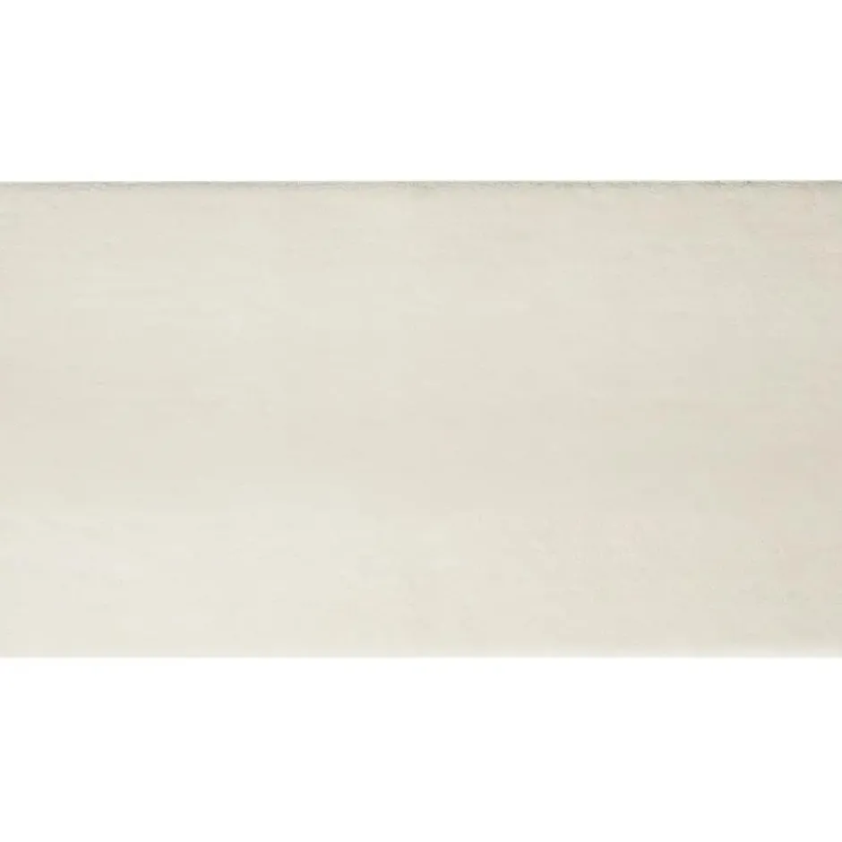 tectake® Kortpolig vloerkleed Soft Zone 60 x 110 cm - Crème