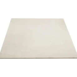 tectake® Kortpolig vloerkleed Soft Zone 200 x 290 cm - Crème