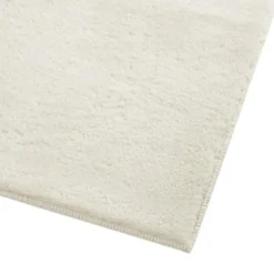 tectake® Kortpolig vloerkleed Soft Zone 200 x 290 cm - Crème