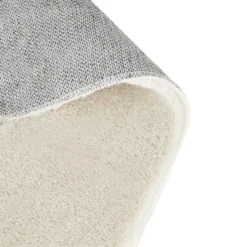 tectake® Kortpolig vloerkleed Soft Zone 200 x 290 cm - Crème
