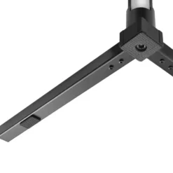 tectake LED-vloerlamp Spectra, 16 miljoen kleuren, 200+ lichtmodi, Zwart / Wit