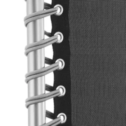 tectake - Ligbed Cloud inklapbaar, traploos verstelbaar, Lichtgrijs