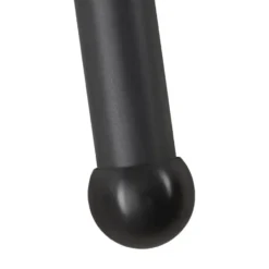 tectake Ligbed, Metalen Frame, Verstelbaar Zonnedak, Zwart Grijs