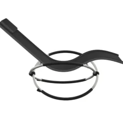 tectake Ligbed Paulina ergonomisch, opvouwbaar, 150 kg, Zwart