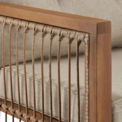 tectake Loungeset Eivissa in rope-design met XXL-bekleding, Natuur
