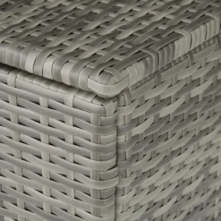 tectake - loungeset - wicker - grijs