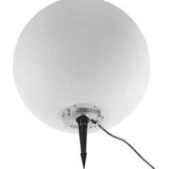 tectake Luminous Globe, LED, met afstandsbediening, Wit