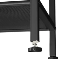 tectake Nachtkastje Harlow 40,5x40,5x52,5cm, Industrieel Hout Donker, Rustiek