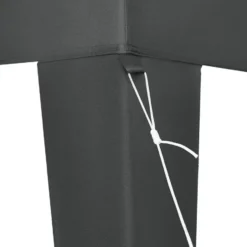 tectake - Partytent Linosa opvouwbaar 3x3m, Grijs