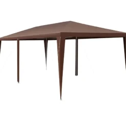 tectake Paviljoen Almchalet met verwijderbare zijdelen, Bruin