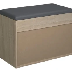 tectake Schoenenkast Jasmina met zitkussen 60x30x43,5cm
