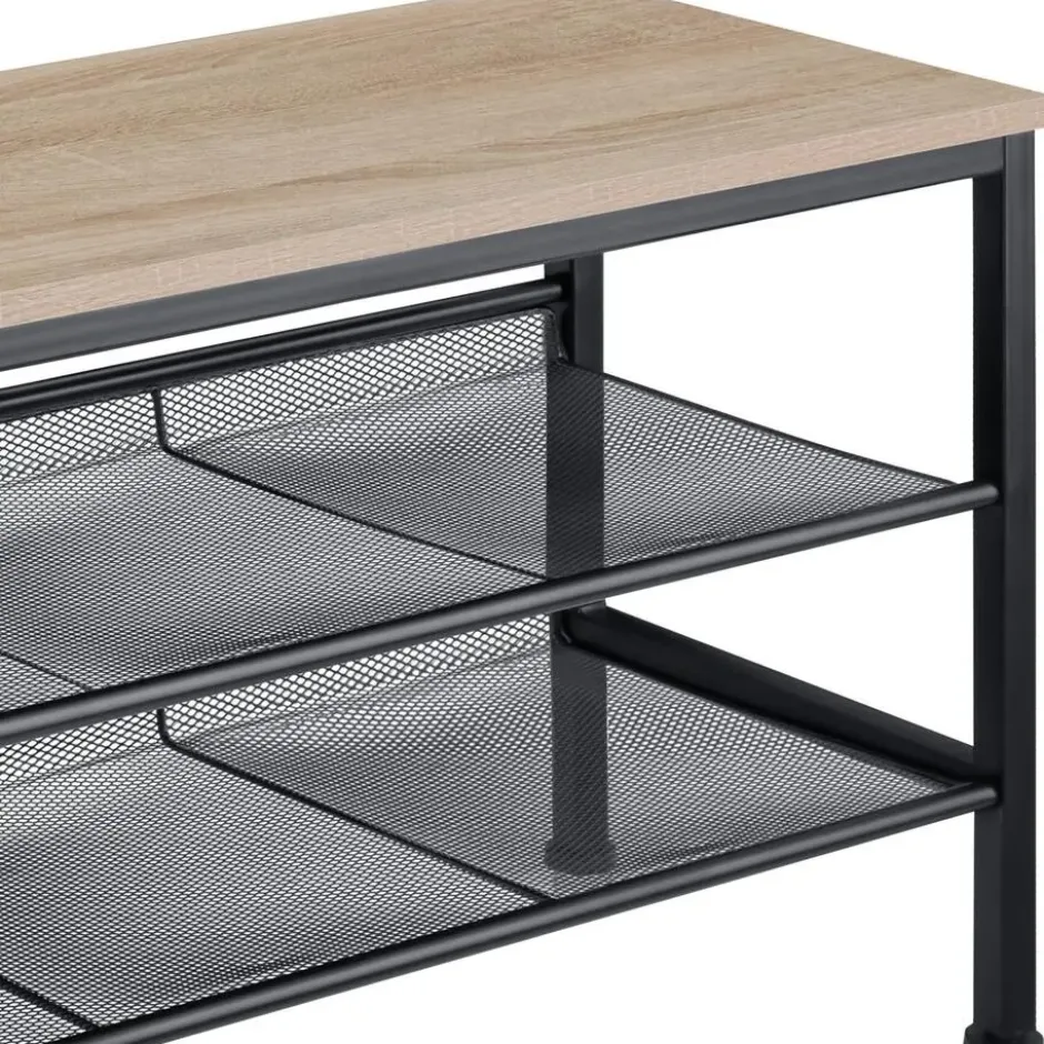 tectake Schoenenrek Derry 75,5x30,5x45,5cm