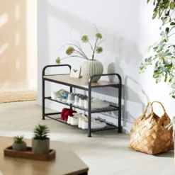 tectake Schoenenrek Southampton 91x36x55cm