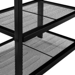 tectake Schoenenrek Taunton 80x30x45,5cm, Industrieel Licht Hout, Eiken Sonoma