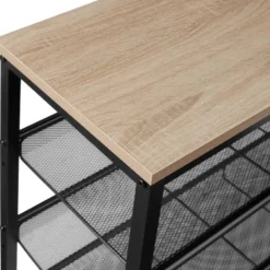 tectake Schoenenrek Wolverhampton 75,5x30,5x69,5cm