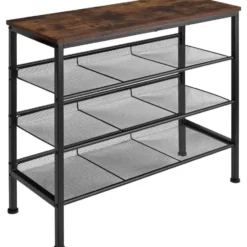 tectake Schoenenrek Wolverhampton 75,5x30,5x69,5cm