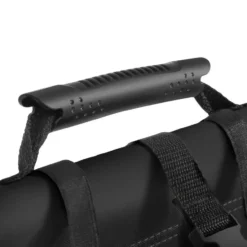 tectake Strandstoel Coral, inklapbaar met rugzakfunctie - Set van 2 - Zwart