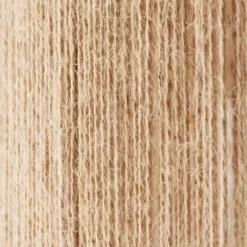 tectake Tafellamp Klea van jute in boho-stijl, 60W, Natuur