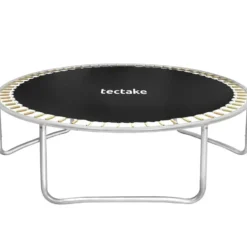 tectake Trampoline Garfunky met veiligheidsnet, Zwart/Blauw