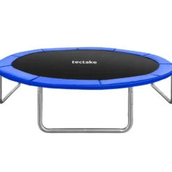 tectake Trampoline Garfunky met veiligheidsnet, Zwart/Blauw