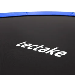 tectake Trampoline Garfunky met veiligheidsnet, Zwart/Blauw
