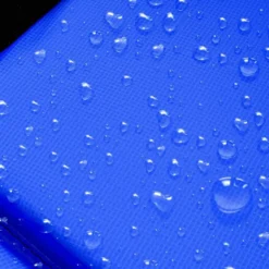tectake Trampoline Garfunky met veiligheidsnet, Zwart/Blauw