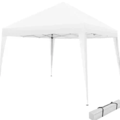 tectake Tuinpaviljoen Linosa opvouwbaar 3x3m, Wit