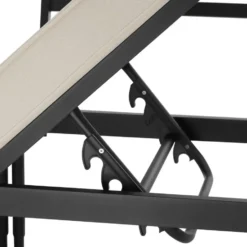 tectake Tuinset Magaluf, 5-in-1-functie, aluminium frame, Antraciet/Grijs