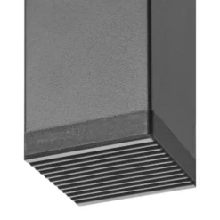 tectake Tuintafel Uitschuifbaar Weerbestendig Schwarz-Braun 130x75 cm