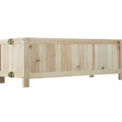 tectake - Verhoogde bak Blomster, opvouwbaar, 30l, incl. folie, 70x30x25cm