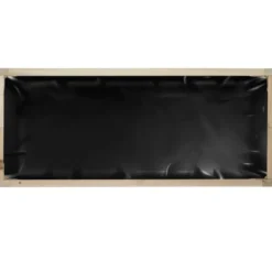 tectake - Verhoogde bak Blomster, opvouwbaar, 30l, incl. folie, 70x30x25cm