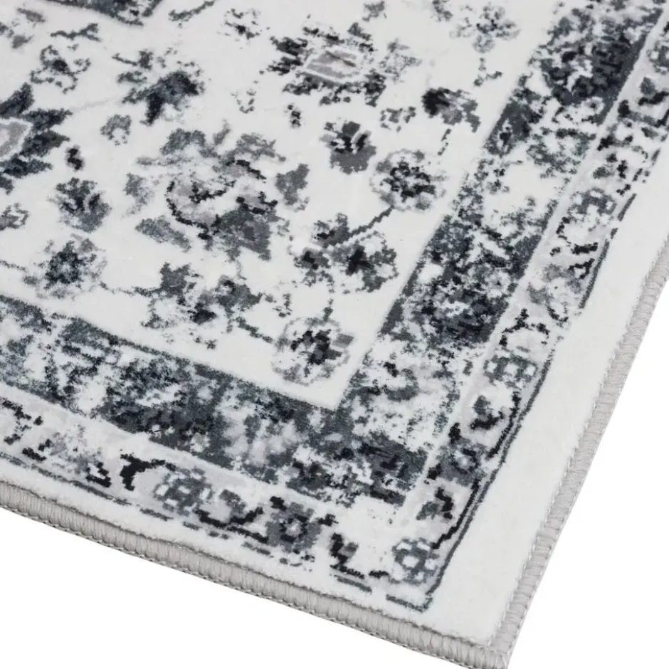 tectake® Vintage design vloerkleed Aliya, laagpolig 240 x 340 cm