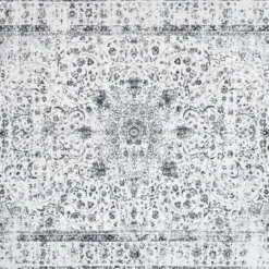 tectake® Vintage design vloerkleed Aliya, laagpolig 240 x 340 cm