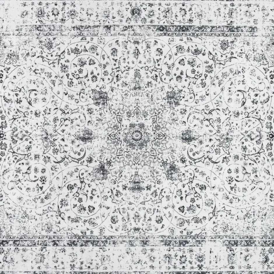 tectake® Vintage design vloerkleed Aliya, laagpolig 200 x 274 cm