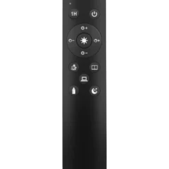 tectake Vloerlamp Prisma LED, 5 lichtmodi, 12 W, dimbaar, Zilver