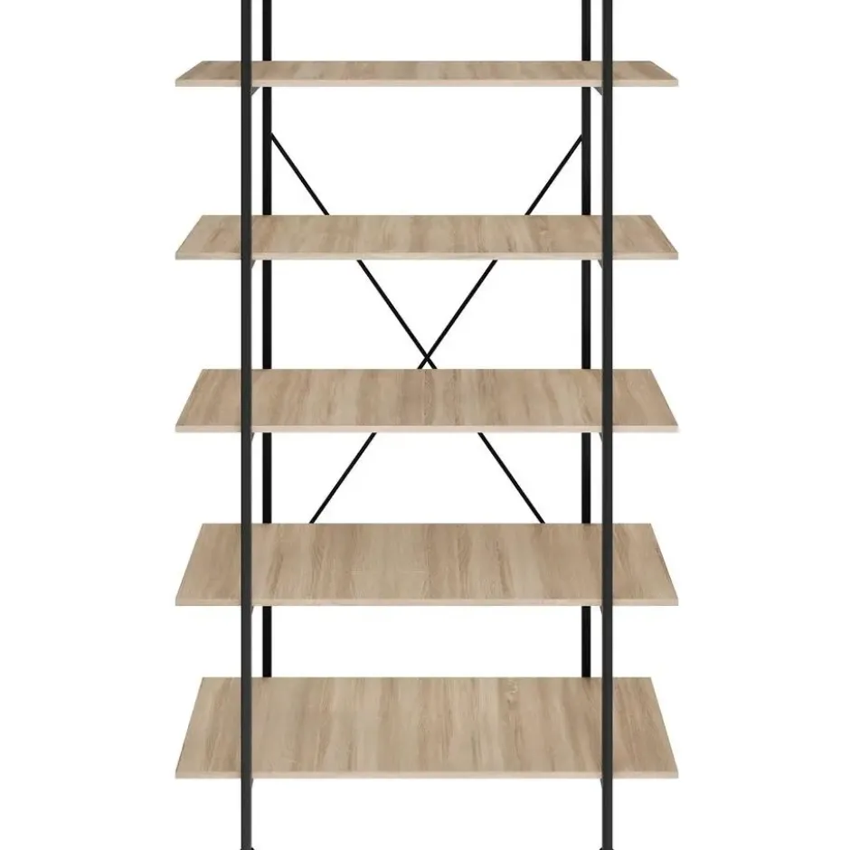 tectake Wandkast Glasgow 106 x 34,5 x 179,5cm