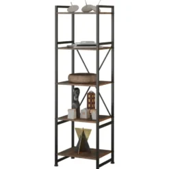tectake Wandkast Manchester 47,5 x 34,5 x 151,5cm