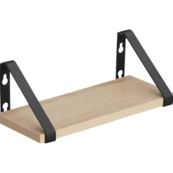 tectake 3 wandplanken Cowell, Industrieel Licht Hout, Eiken Sonoma