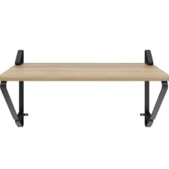 tectake 2 wandplanken Irvine, Industrieel Licht Hout, Eiken Sonoma
