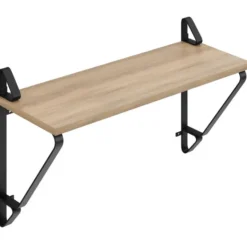 tectake 2 wandplanken Irvine, Industrieel Licht Hout, Eiken Sonoma