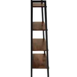 tectake Wandrek, Industrieel Hout Donker, Rustiek