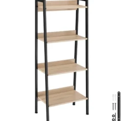 tectake Wandrek, Industrieel Licht Hout, Eiken Sonoma