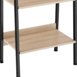 tectake Wandrek, Industrieel Licht Hout, Eiken Sonoma