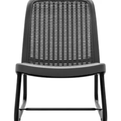 tectake Wicker bistroset Modica voor 2 personen - Grijs
