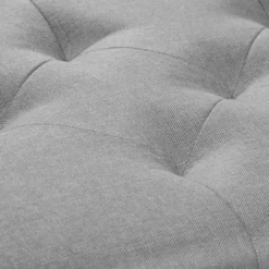 tectake Zitbank Ranya gestoffeerd in linnenlook 300kg met opbergruimte