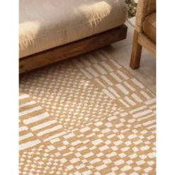 Ted Baker Buitenkleed Haringey Jute Wit - 200x300 CM