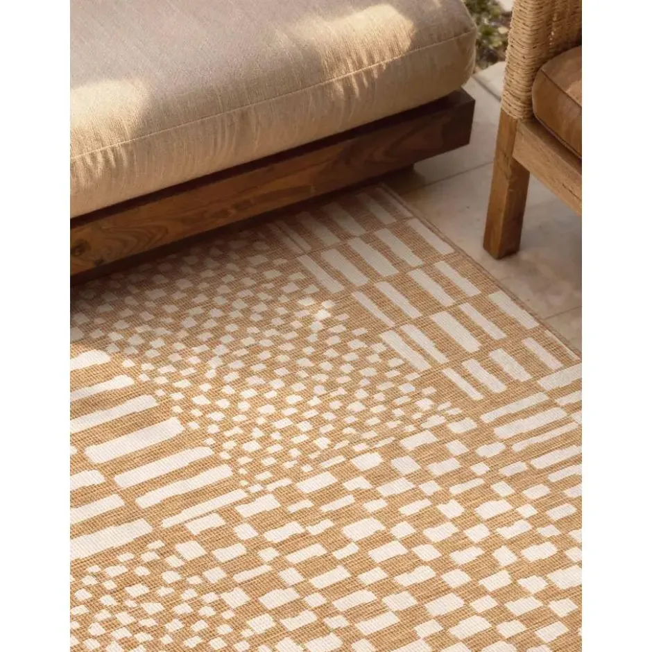Ted Baker Buitenkleed Haringey Jute Wit - 200x300 CM