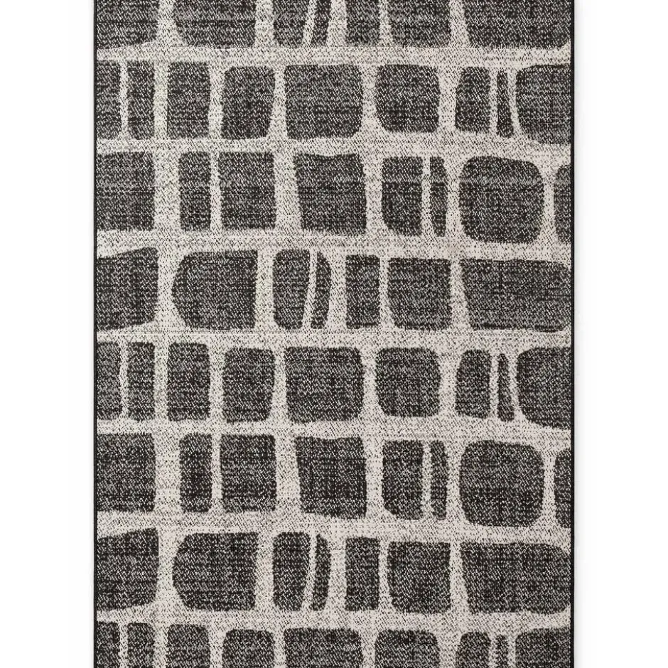 Ted Baker Buitenkleed Haringey Zwart Wit - 200x300 CM